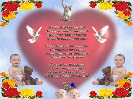 L'amiti&eacute;